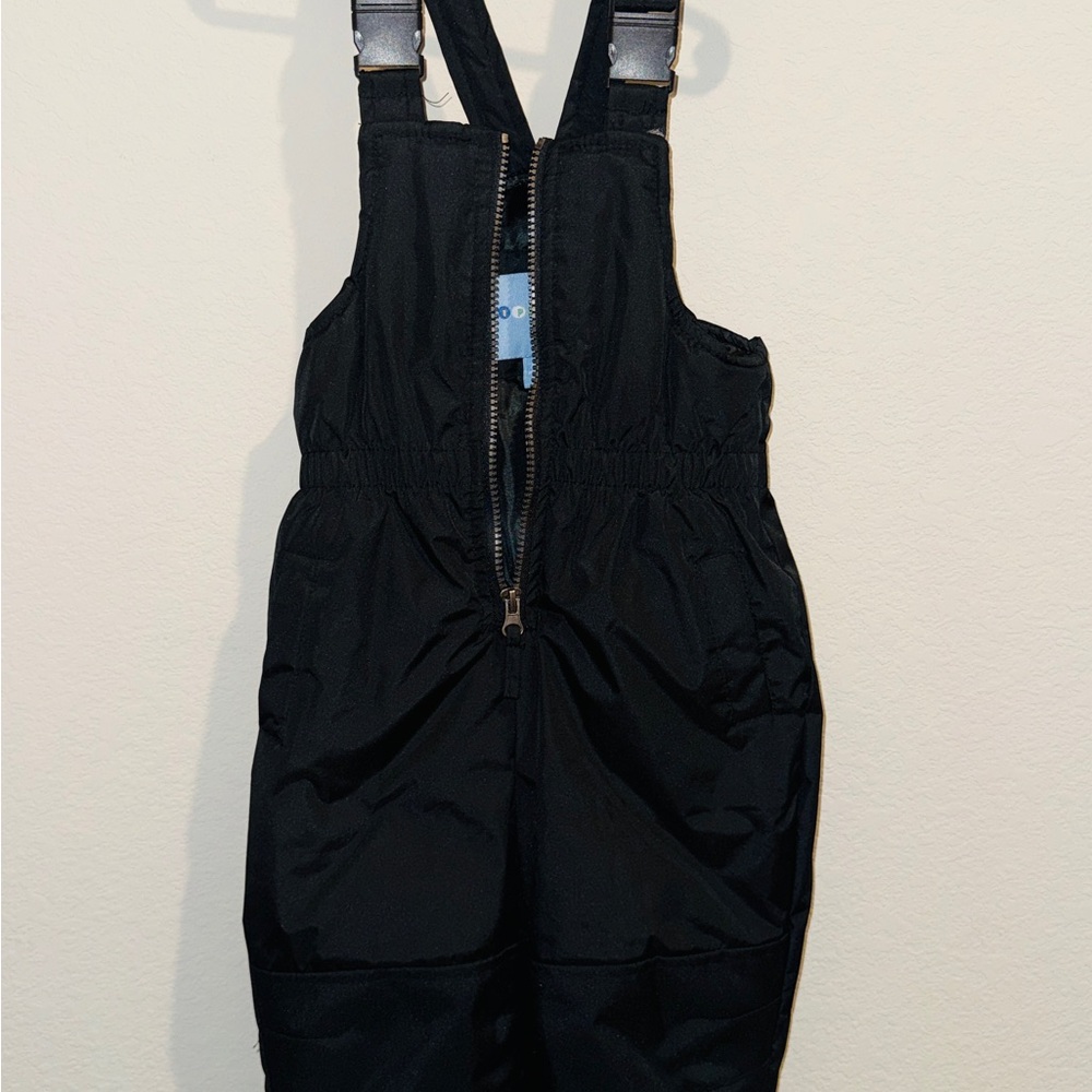 Wippette Kids Black Snow Bib/Overalls
